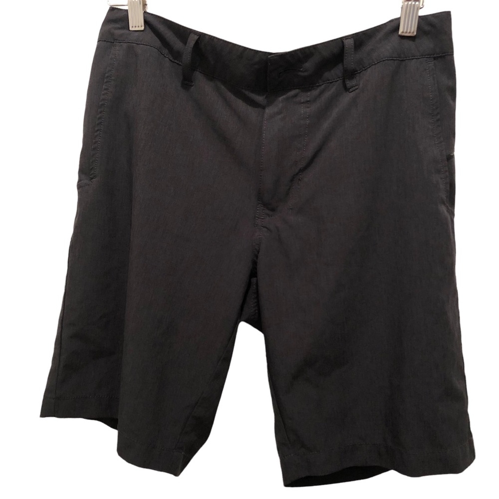 Mens Nitrous Black Dress Shorts Size 30